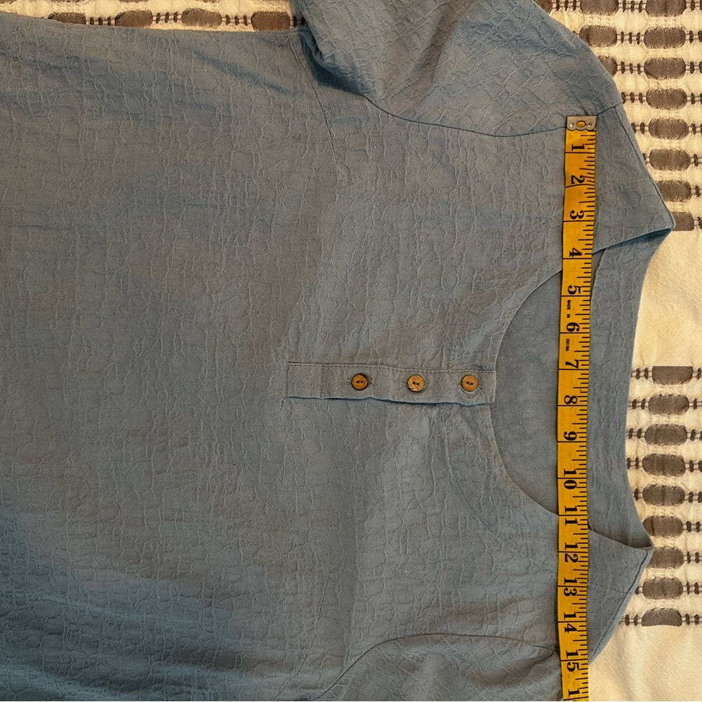 Vintage Baby Blue Blouse